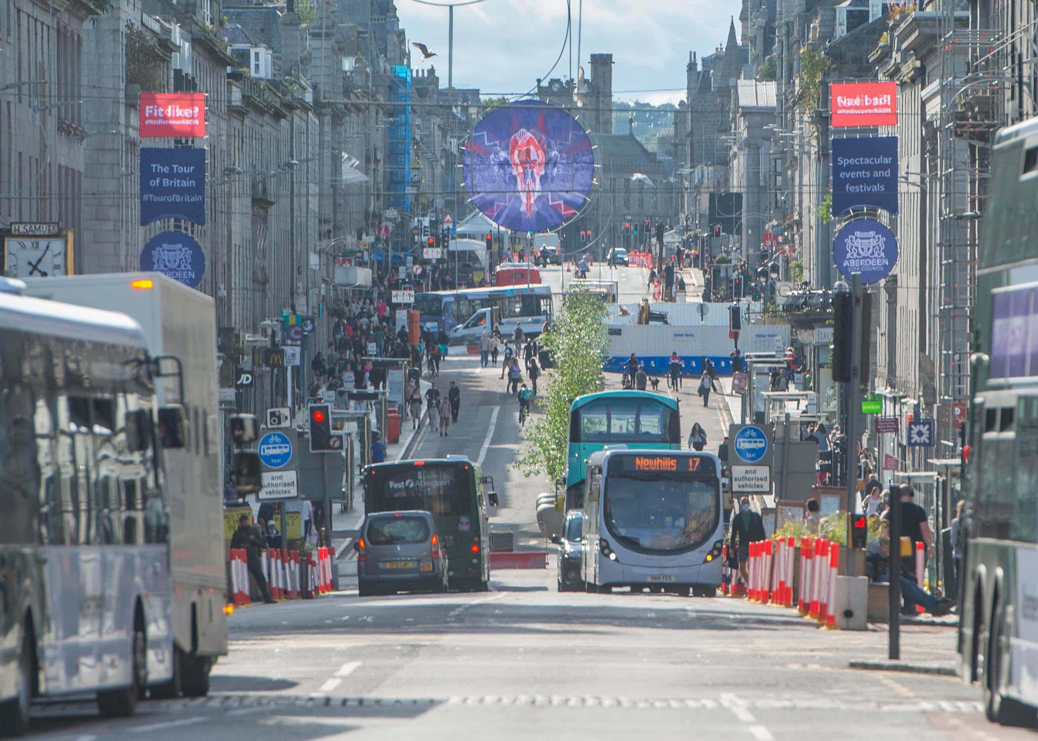 Union Street Looking Towards Tow